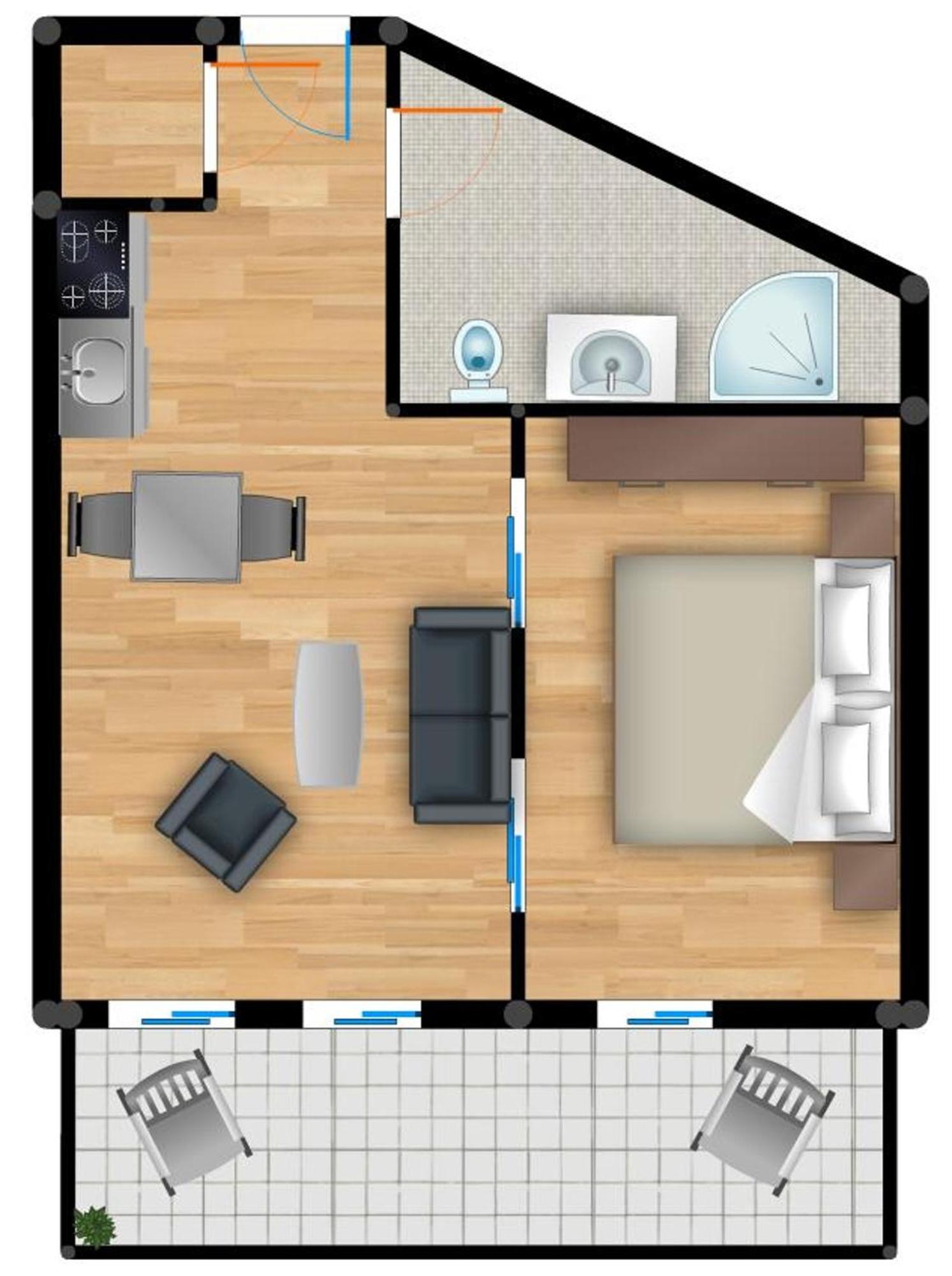 Apartment Residenz Am Balmer - Bs 16 Mit Wellnessbereich *